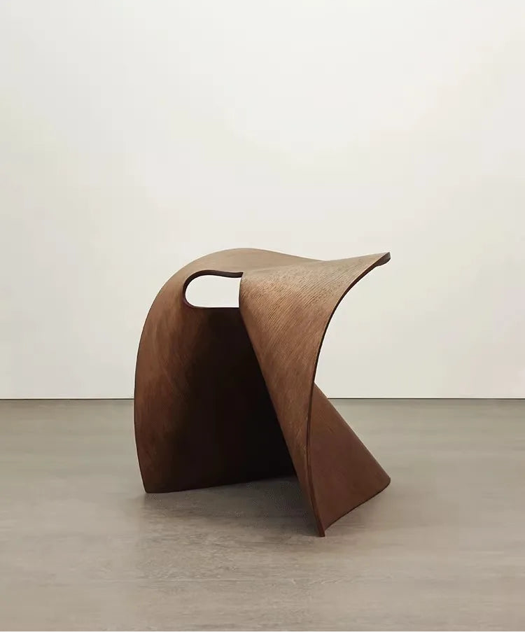 SANA - Irregular Wooden Art Chair