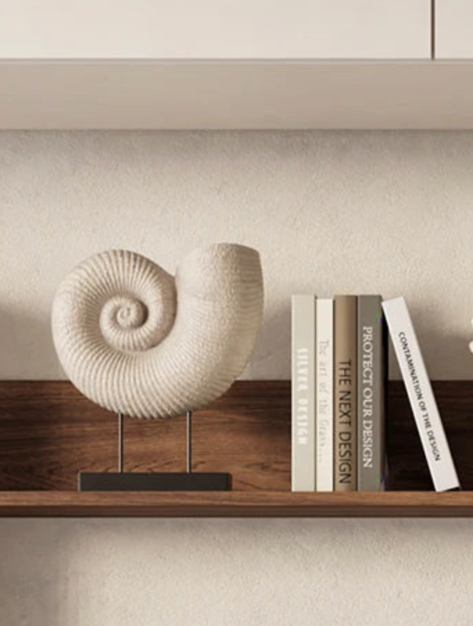 MIRA – Resin Coral & Shell Sculpture