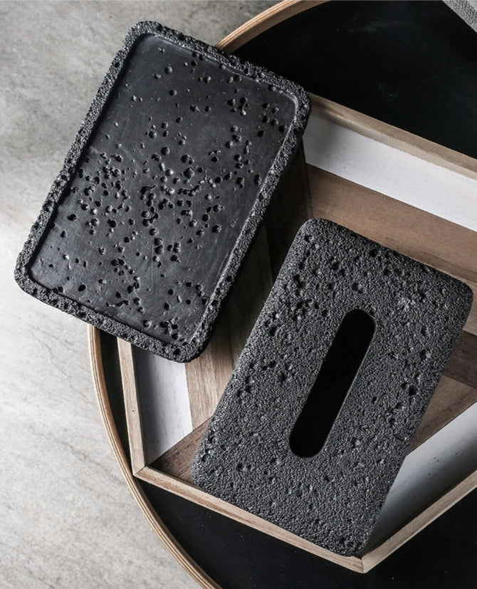 CIMENTO — Handmade Cement Tissue Box