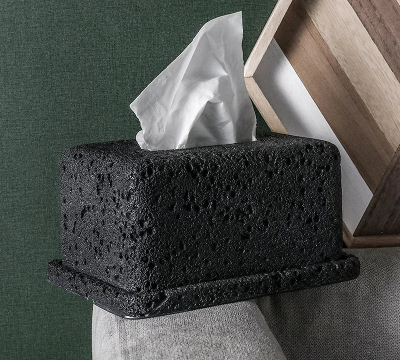 CIMENTO — Handmade Cement Tissue Box
