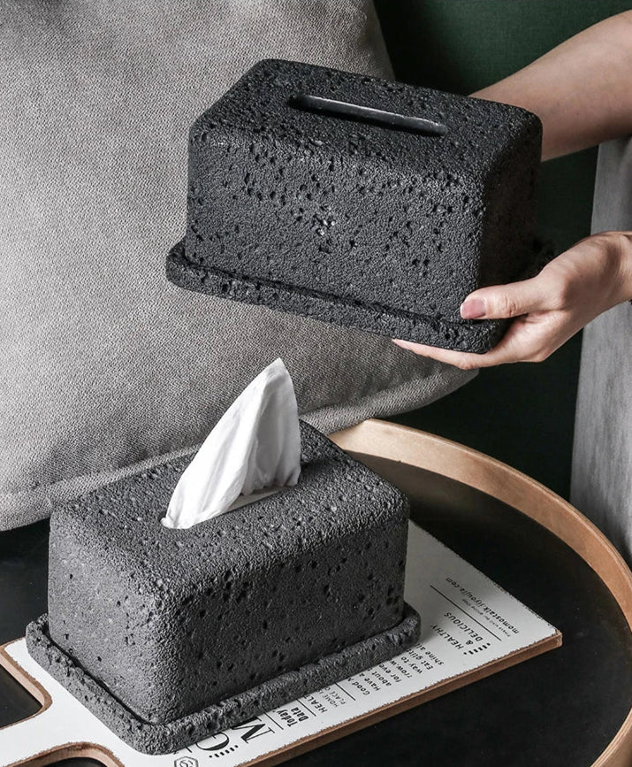 CIMENTO — Handmade Cement Tissue Box