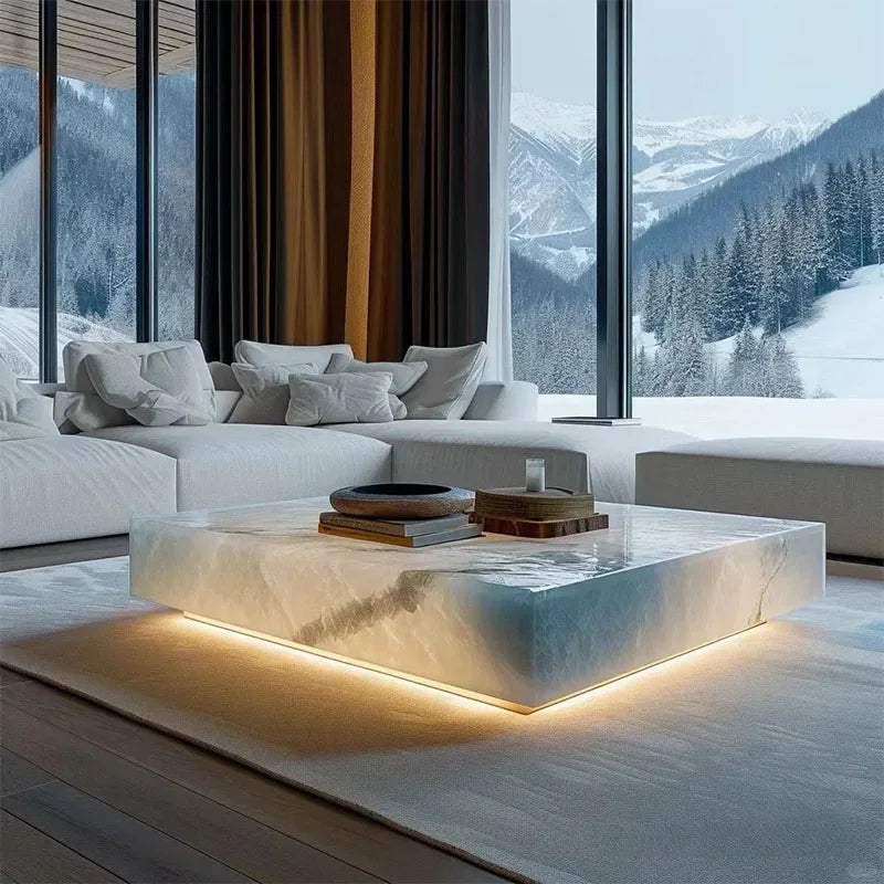 AZUR – Blue Onyx Coffee Table The Eye Curated Edition