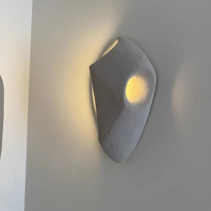 LITHA – Sculptural Stone Effect Wall Lamp