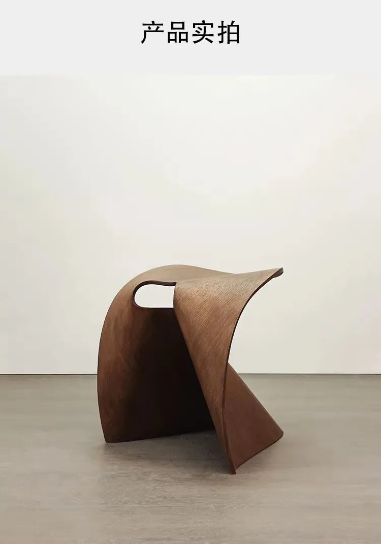 SANA - Irregular Wooden Art Chair