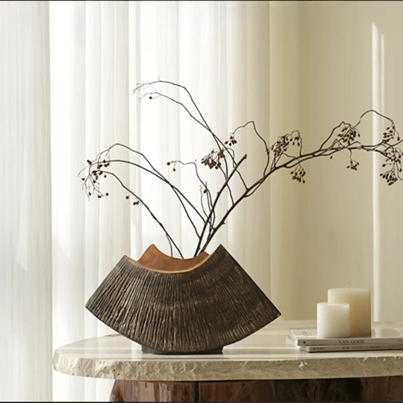 KAZA - Wabi-Sabi Ceramic wind Vase