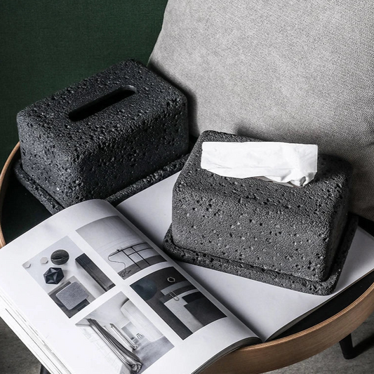 CIMENTO — Handmade Cement Tissue Box