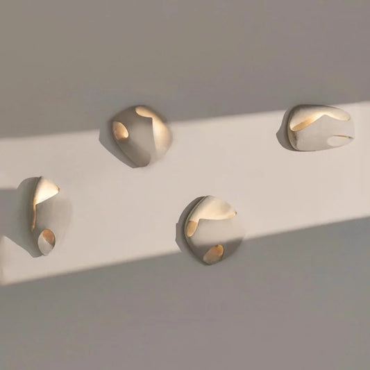 LITHA – Sculptural Stone Effect Wall Lamp