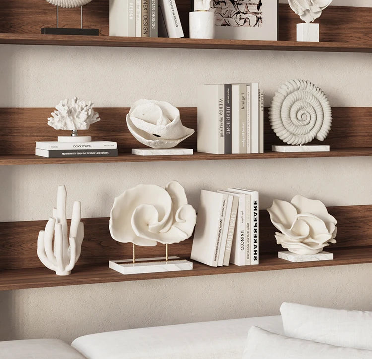 MIRA – Resin Coral & Shell Sculpture